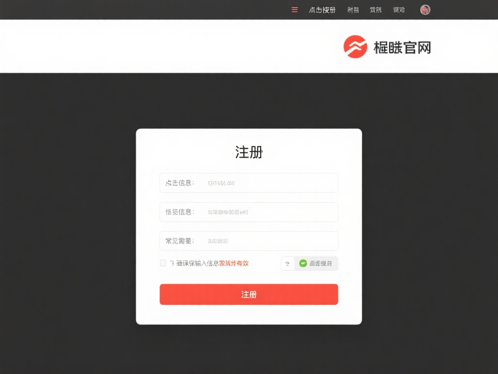 二、点击注册按钮，填写信息
在官网首页，通常右上