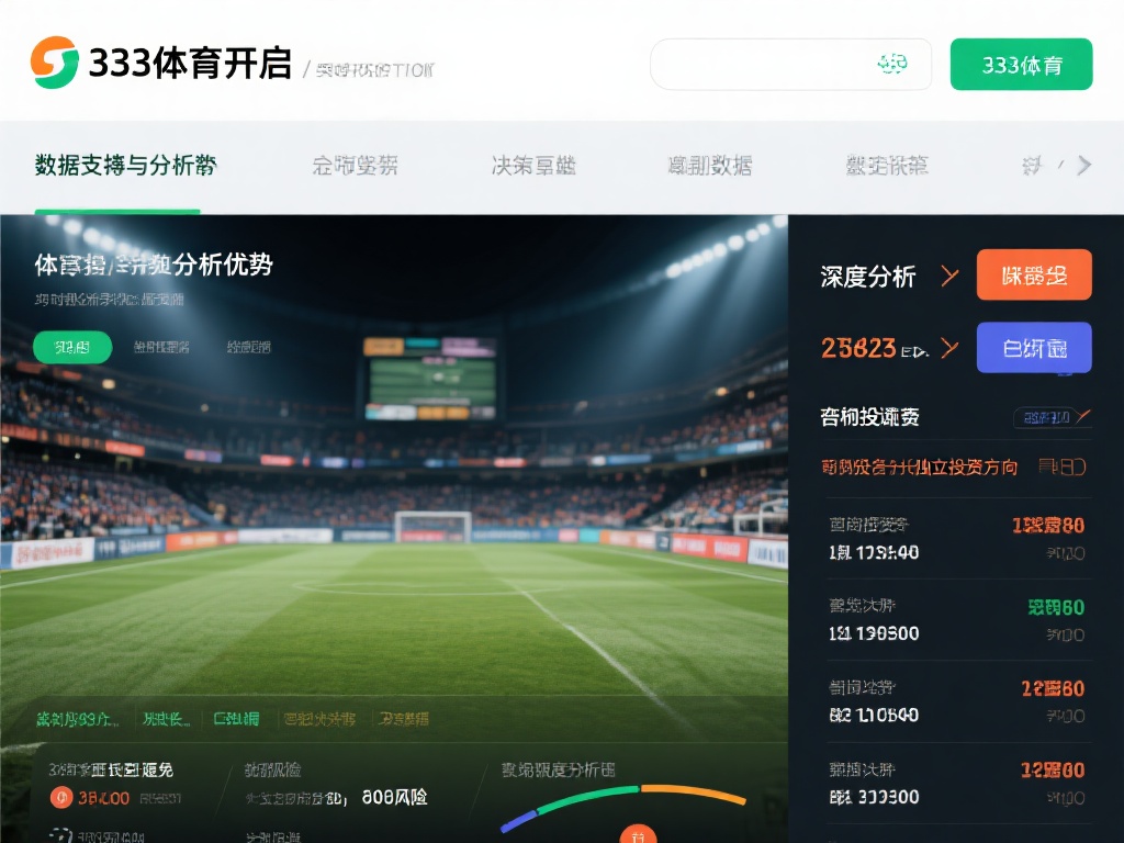 探索333体育开户助力高效体育投资策略实现路径 数据支持与分析优势
在体育投资中,数据分析是决策